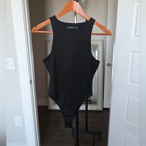 Lioness Black Bodysuit Top Size M
